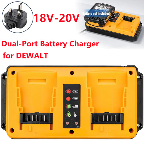 Dual port battery charger - dual-port,