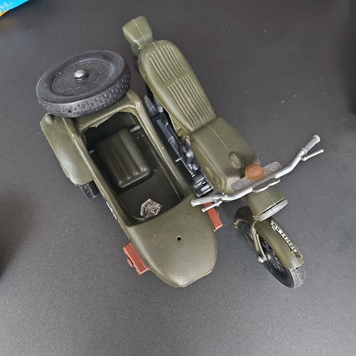 Vintage action man motorcycle - action,