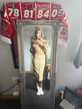 Beige Calvin Klein Two Piece Set, Size S UK