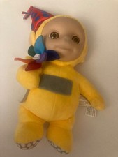 Teletubbies Talking Yellow Plush Party La La Tested & Working vgc  2021