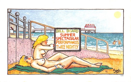 Sapphire comic postcard - comic,