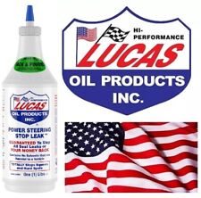 1 x Lucas Oils 946ml Power Steering Stop Leak Treatment Additive