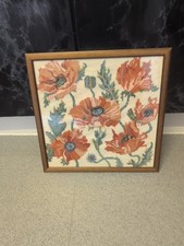 Completed tapestry needlepoint - completed,