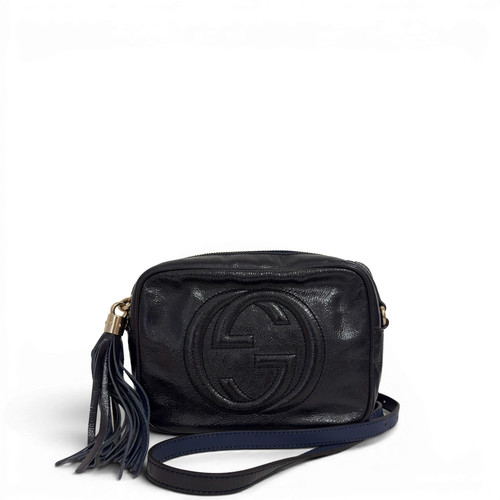 Gucci soho disco bag navy - soho,