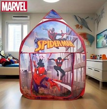 Marvel Spider-Man Kids Tent – Foldable Indoor/Outdoor Playhouse for Boys & Girls