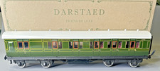 Darstaed O gauge SR GREEN southern CORRIDOR COACH  2/3 rail New Old Stock