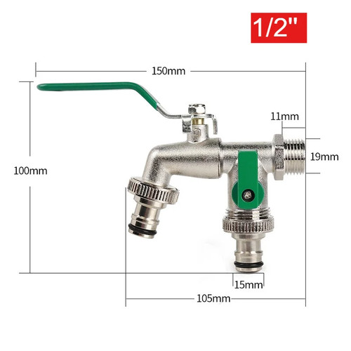 Zinc alloy dual control - zinc,