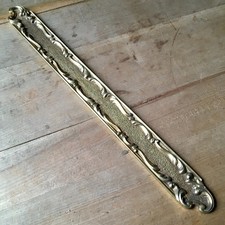 x1 Vintage Brass Finger Plate