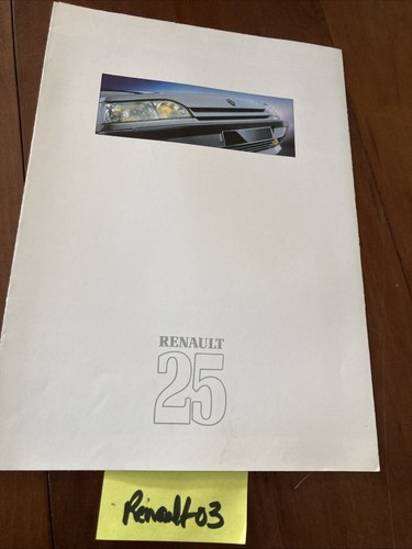 Renault r25 1989 - 1989, tx