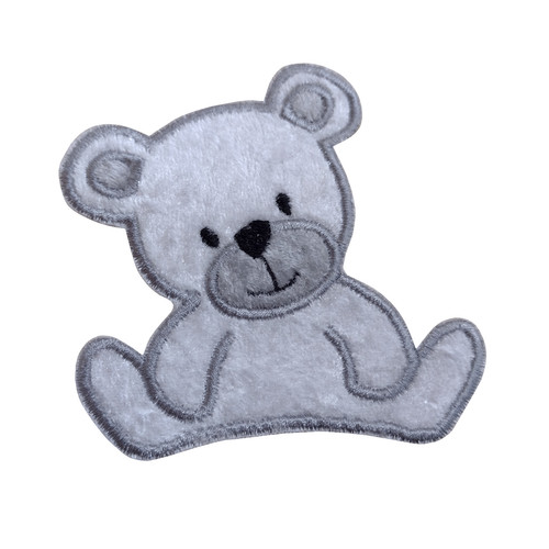 Plush velvet teddy bear - teddy,