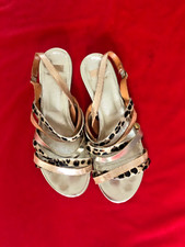 Bata Italian ladies leather sandals UK 7 euro 41