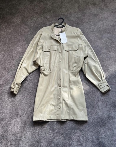 Zara bnwt faux leather utility - zara,