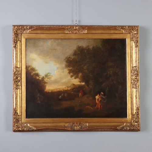 Antique painting landscape - antique,