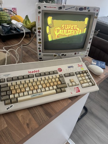 Commodore amiga a1200 - amiga, working