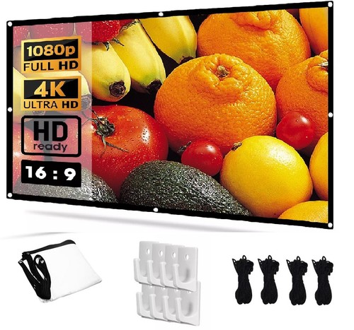 Projector screen 100 inch - projector,