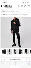 Men’s Black Hooded PUMA Tracksuit Brand New with Tags Size Large