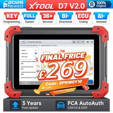 XTOOL D7 OBD2 Scanner Full