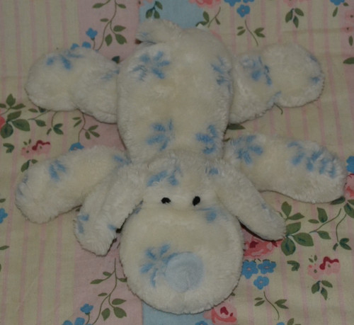 Vtg white blue mothercare - white, &