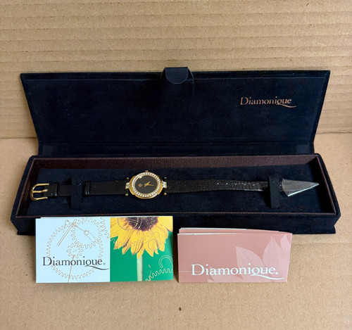 Diamonique watch genuine - watch,