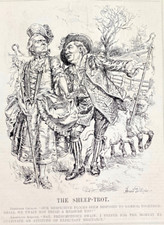 Political cartoon The Sheep