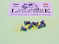 40-0246  BSA A50 A65 C15 B40 B44 B25 CLUTCH BACKING PLATE FIXING SCREWS X 6 UK