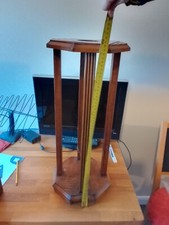 wooden french art deco plant stand Jardiniere