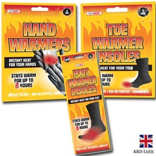 Hand warmers toe - toe, foot
