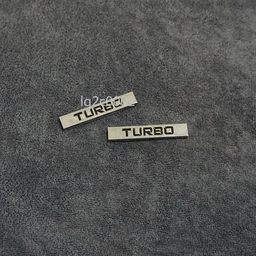 Black silver turbo - 2x,