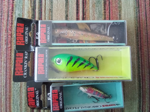 Selection rapala lures - selection, of
