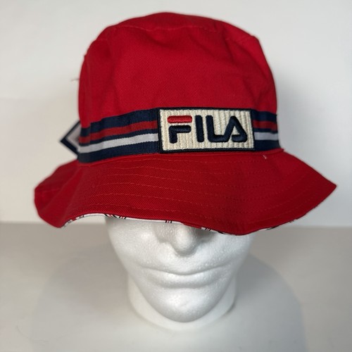 Fila red cotton - red, bucket