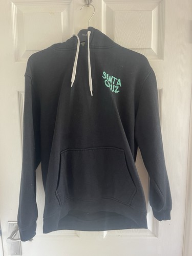 Santa cruz hoodie medium - santa, black