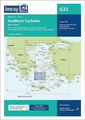 Imray chart g33 southern - imray,