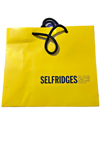 Selfridges large yellow - selfridges,
