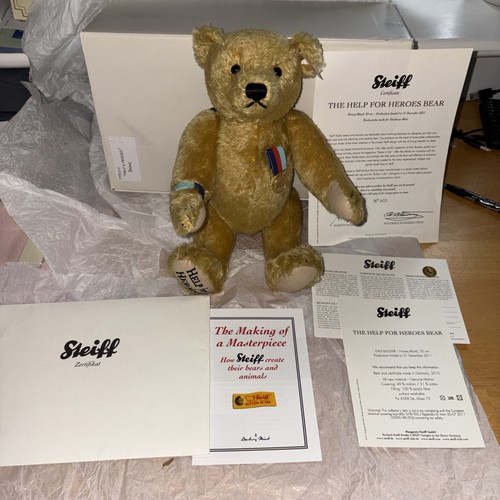 Steiff help for heroes bear - ,