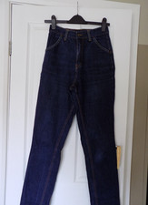 1950s Lady K Loves Vintage style rockabilly Jeans High Waist.  Size S