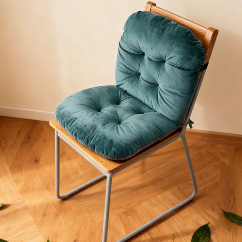 Double faced plush chair pad - chair,