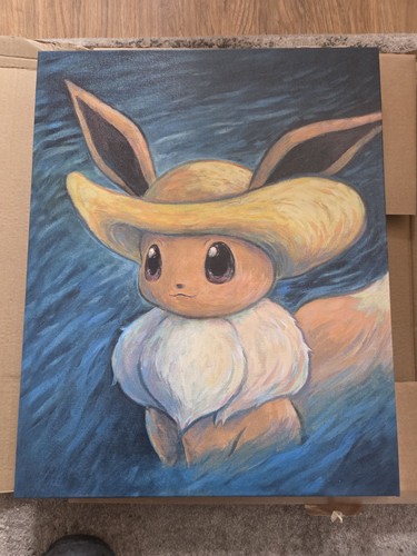 Pokemon center van gogh - x,