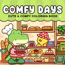 Comfy Days: Coloring Book for