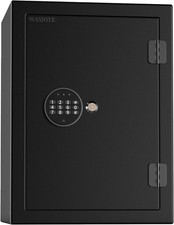 47L Wasjoye Cabinet Security Safe Box Fireproof Digital Keypad & Key Ex-Display