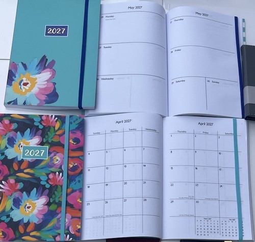 2027 diary size week to - 2027, a5