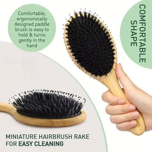 100 boar bristle hair brush - boar,