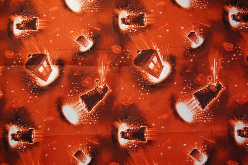 Who tardis dalek orange - dr.,