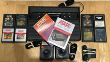 Black Atari 2600 Console in