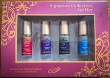 4 Zoha Fragrances Oil Alcohol Free Perfume Oud Amber Midnight Secret White Musk