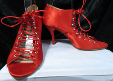 Miss Sixty red synthetic peep