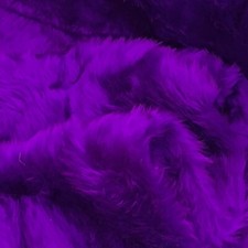 PURPLE Short Pile FUN FUR