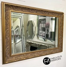 LARGE Antique Gold Ornate