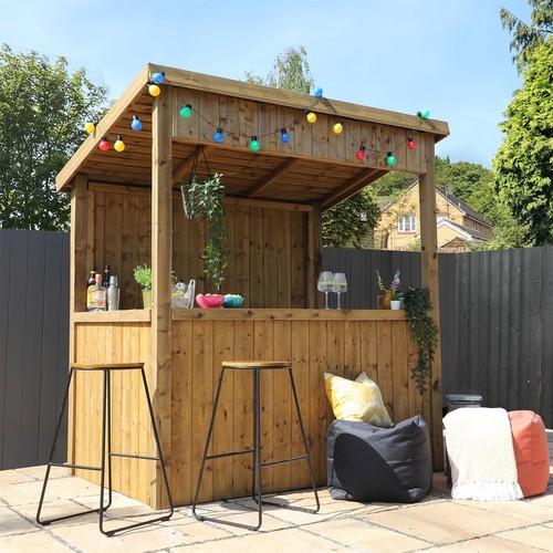 Garden bar wooden - 6, tongue