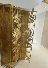 Beautiful Gold Palm Room Divider