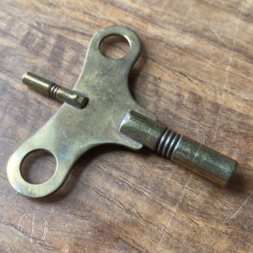 Antique grandfather clock - grandfather, key